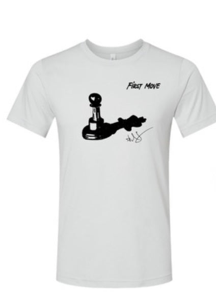First Move Unisex T-shirt - Signature Pawn