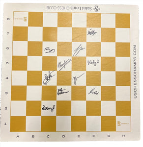 2023 Chess 9LX Roll-up Vinyl Board [Autographed]