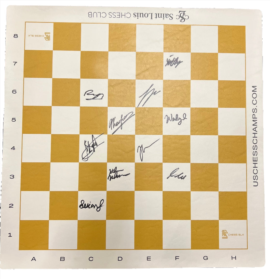 2023 Chess 9LX Roll-up Vinyl Board [Autographed]