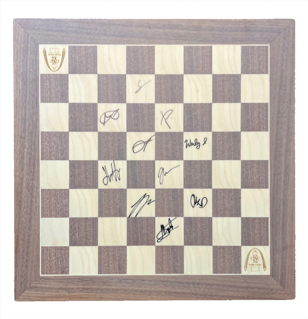 2023 Sinquefield Cup Wooden Board [Autographed]