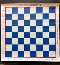 Load image into Gallery viewer, 2022 US Chess Championship Roll-up Vinyl Board [Autographed by Winner]
