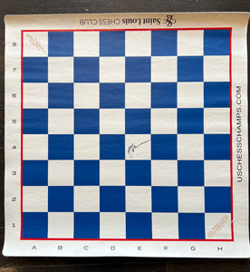 2022 US Chess Championship Roll-up Vinyl Board [Autographed by Winner]