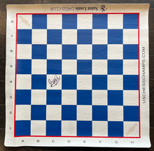 Load image into Gallery viewer, 2022 US Chess Championship Roll-up Vinyl Board [Autographed by Winner]
