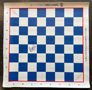 2022 US Chess Championship Roll-up Vinyl Board [Autographed by Winner]