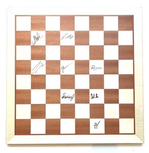 2024 American Cup Wooden Board [Autographed by Open Field]