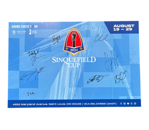 2024 Sinquefield Cup Poster [Autographed]