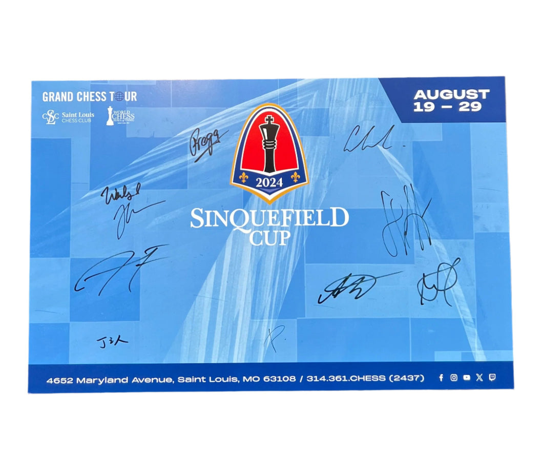 2024 Sinquefield Cup Poster [Autographed]