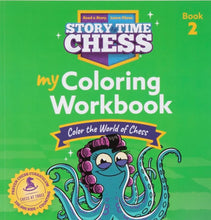 Load image into Gallery viewer, Story Time Chess Coloring Workbook
