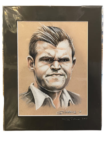 Portrait of Grandmaster Magnus Carlsen by Jonathan Guillaume
