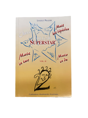 cover of Polgar's Superstar Mate in Two Vol 2