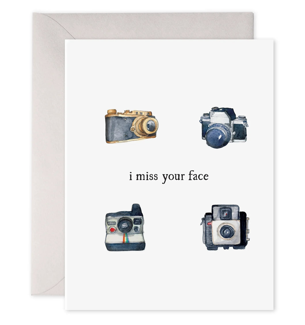 E. Frances Cards - Miss Your Face
