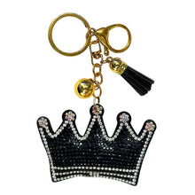 Load image into Gallery viewer, bold black-and-silver crown

