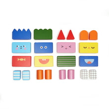 Load image into Gallery viewer, Stackable Wooden Building Blocks
