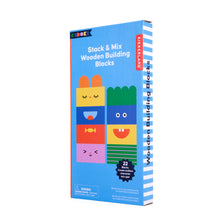 Load image into Gallery viewer, Stackable Wooden Building Blocks
