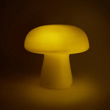 Load image into Gallery viewer, Add a touch of whimsical charm to your home with the Mushroom Light. Crafted from elegant porcelain, these lights offer a warm, diffused glow

