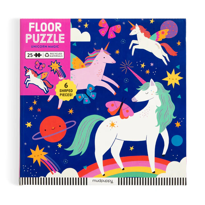 Jumbo Unicorn Magic Floor Puzzle - 25 pc