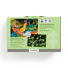 Load image into Gallery viewer, Glow Dinosaur Park Puzzle - 100 pc
