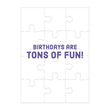 Load image into Gallery viewer, Construction Site Birthday Greeting Card Puzzle
