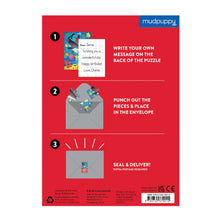 Load image into Gallery viewer, Shark Party Greeting Card Puzzle
