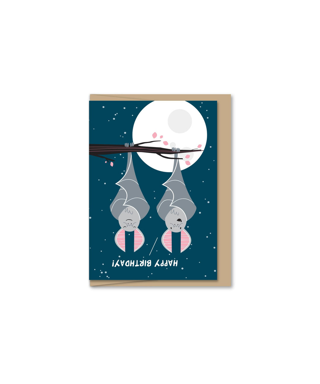 Mini Bats Birthday Greeting Card