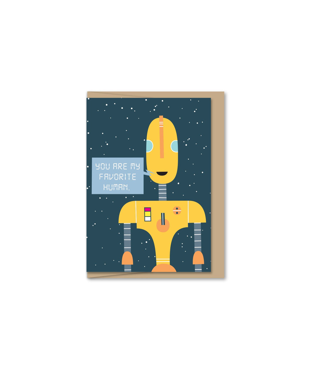 Mini Favorite Human Greeting Card
