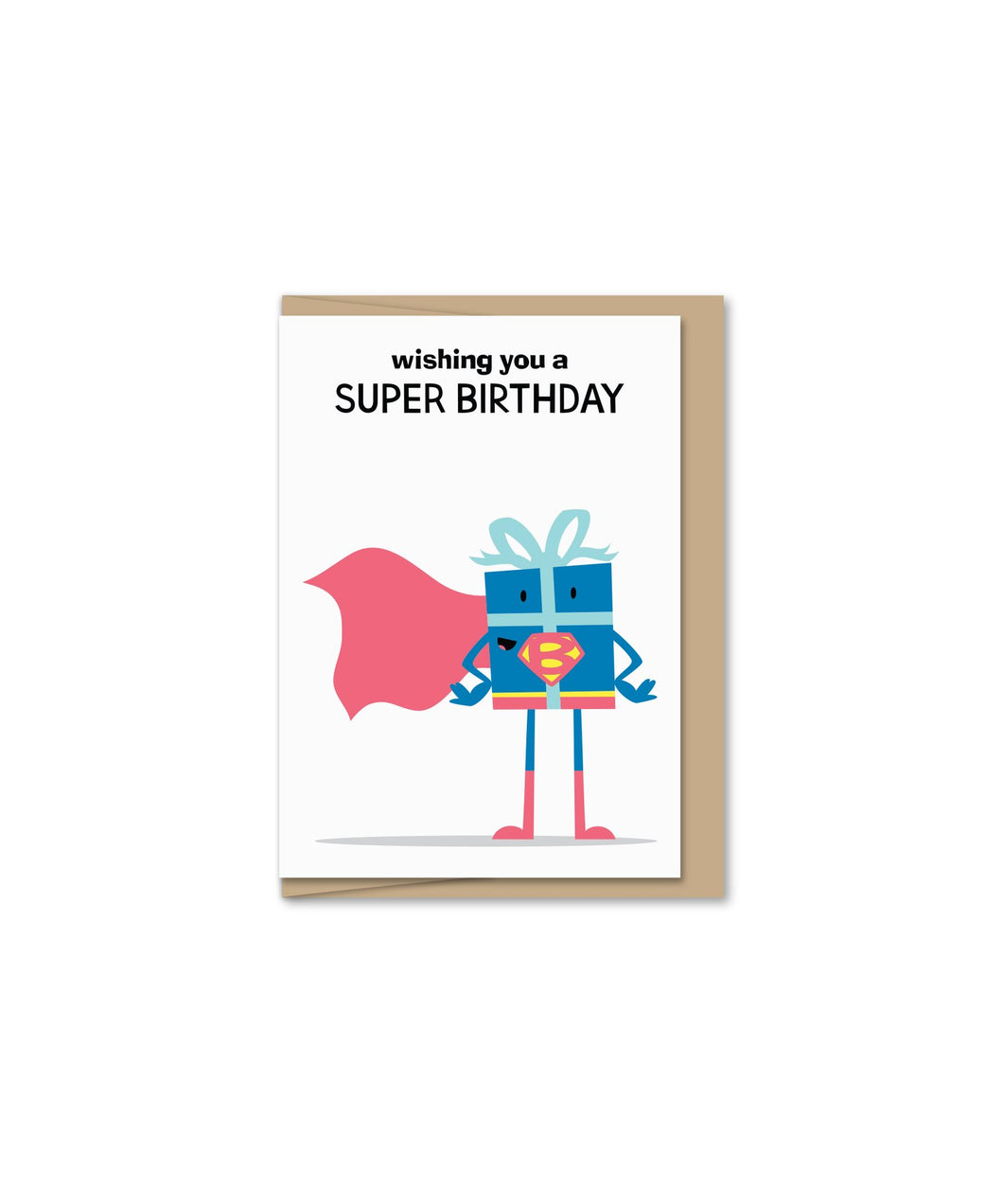 Mini Super Birthday Greeting Card