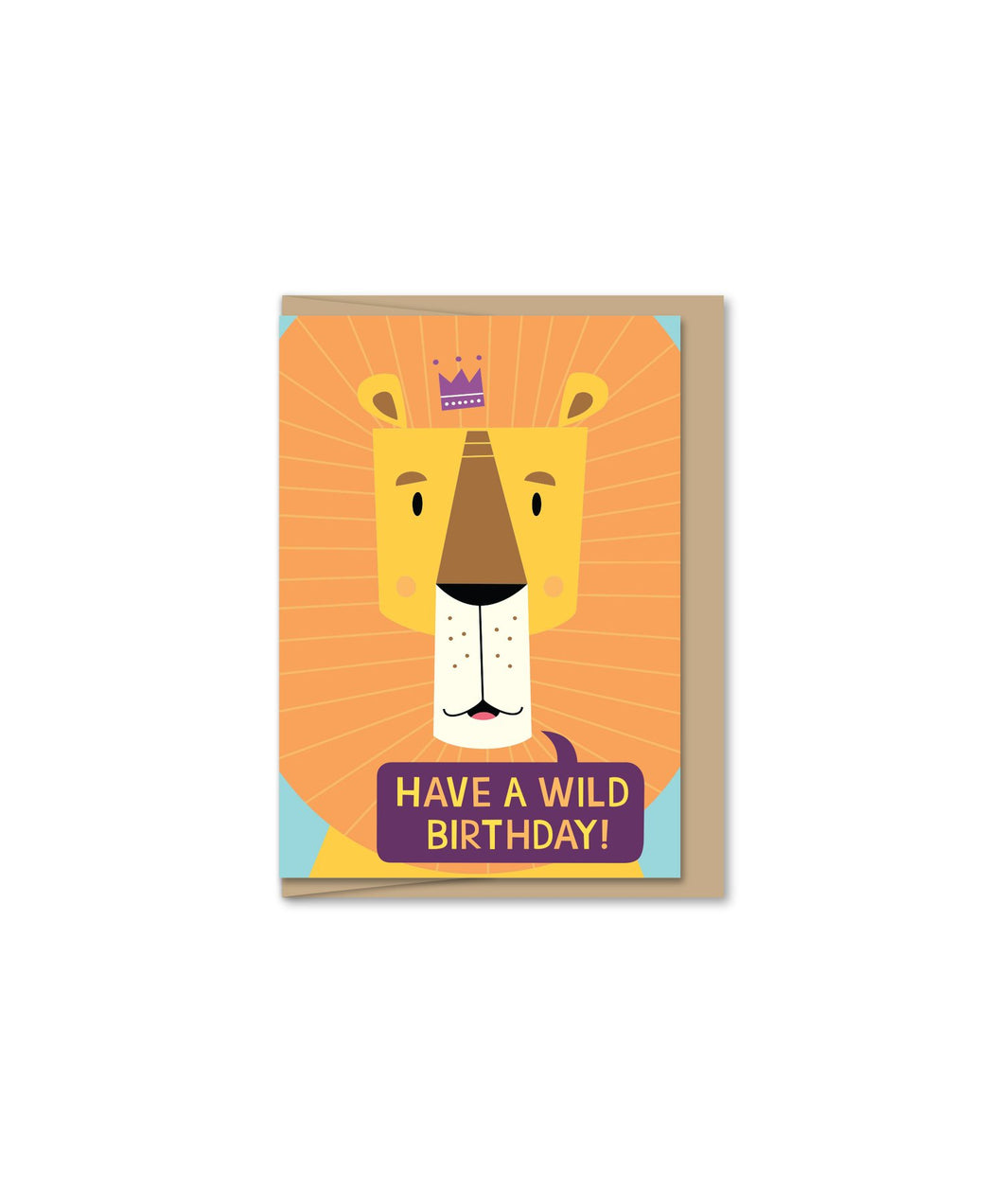Mini Wild Birthday Greeting Card