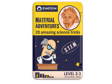 Load image into Gallery viewer, Einstein Activity Cards Material Adventures deck.
