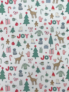 photo of merry motif gift wrap 