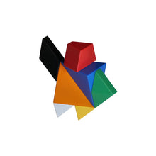Load image into Gallery viewer, STEM CERTIFED CREATIVE 3D TANGRAM PUZZLE arranged in the shape of an animal
