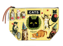 Load image into Gallery viewer, 100% natural cotton bag featuring cats
