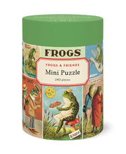 Load image into Gallery viewer, Featuring dapper amphibians in top hats and a regal frog king on a toadstool
