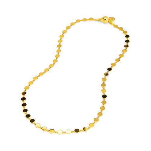 image of dot disk necklace
