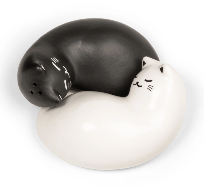 Purrfect Salt and Pepper Shakers