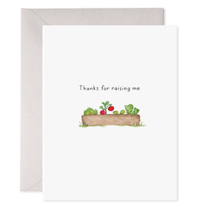 E. Frances Cards - Thanks For Raising Me