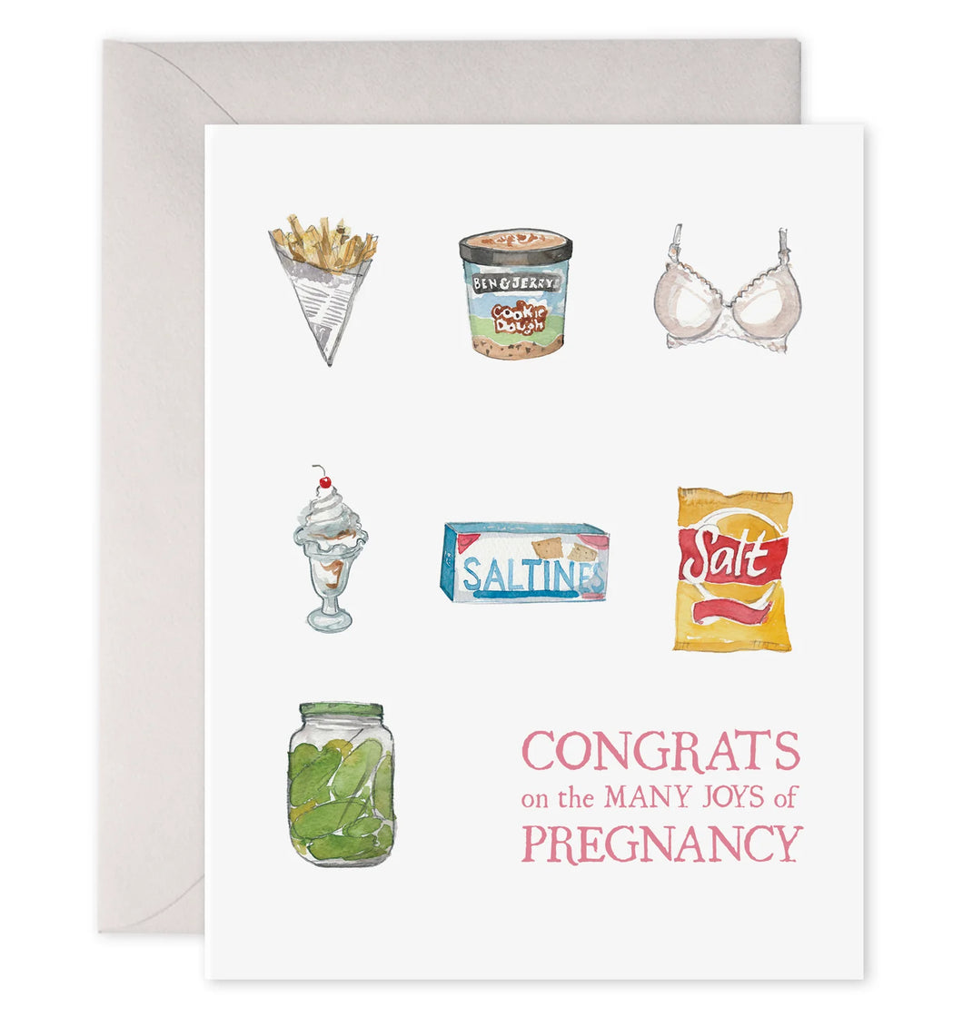E. Frances Cards - Preggie Snacks