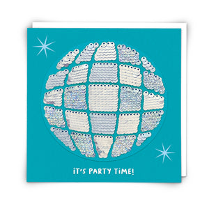 Redback Shine Card with Sequin Patch
