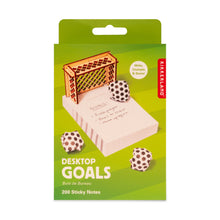 Load image into Gallery viewer, 200 sticky notes transform into soccer balls when crumpled. Includes a mini plywood soccer goal for fun, interactive note-taking.
