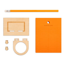 Load image into Gallery viewer, Sticky notes turn into basketballs when crumpled. Includes a pencil stand and mini basketball hoop for interactive fun.
