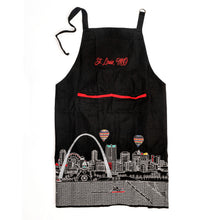 Load image into Gallery viewer, Features an adjustable neck strap and generous waist ties for a perfect fit.
