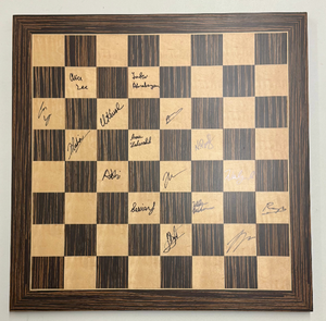 2025 American Cup Wooden Board [Autographed by all players] [Irregular]