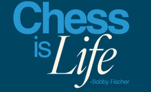 Load image into Gallery viewer, "Chess Is Life" Blue Magnet
