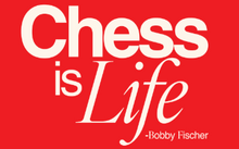 Load image into Gallery viewer, "Chess Is Life" Red Magnet
