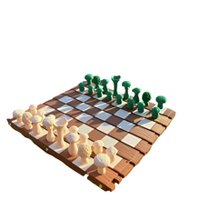 Load image into Gallery viewer, Forest Chess Set
