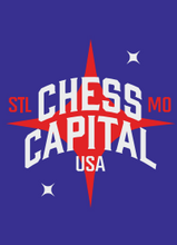 Load image into Gallery viewer, Chess Capital USA Magnet  from the government-recognized chess capital of America! 
