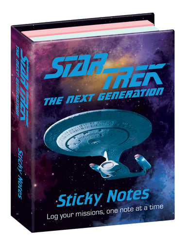 image of star trek next generation sticky notes book
