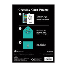 Load image into Gallery viewer, A greeting card and puzzle in one!
