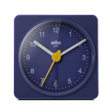 Load image into Gallery viewer, image of blue braun alarm clock

