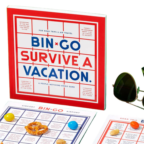image of Bin-Go Survive a vacation book