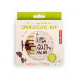 Mini Cross-Stitch Embroidery Kit
